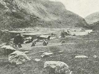Rjukan, dalen hvor byen blev blev anlagt.