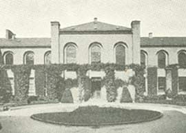 Landbohøjskolens gamle hovedbygning.