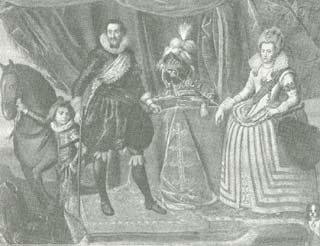 Christian IV og Dronning Anna Kathrine.