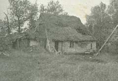 En gammel hytte.