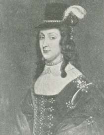 Maleri af Leonora Christina.