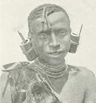Andorobo-kriger fra afrika.
