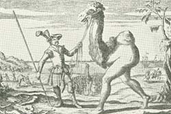 Et fabeldyr på plakat.