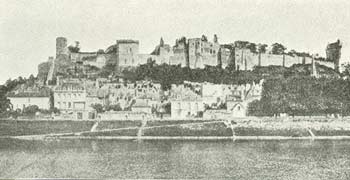 Slottet Chinon.