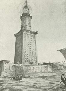 Fyrtårnet på Faros.