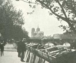 Antikvarboghandlere i Paris.