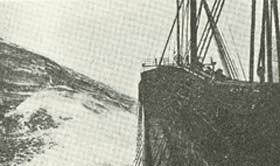 Ocean-damper i storm.